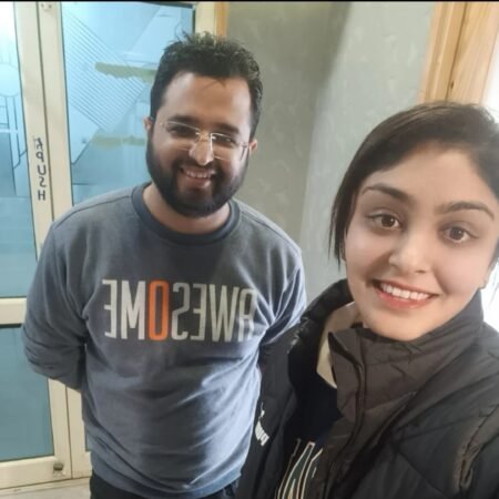 Cricketer Harleen Deol at Physio Planet, Panchkula
